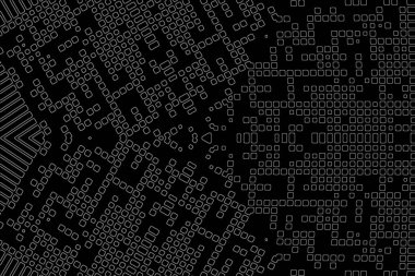 Soyut arkaplan. Monokrom dokusu. Beyaz arkaplanda siyah beyaz çizgiler.