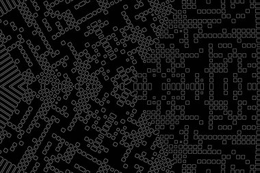 Soyut arkaplan. Monokrom dokusu. Beyaz arkaplanda siyah beyaz çizgiler.