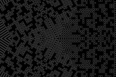 Soyut arkaplan. Monokrom dokusu. Beyaz arkaplanda siyah beyaz çizgiler.