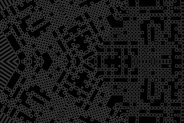 Soyut arkaplan. Monokrom dokusu. Beyaz arkaplanda siyah beyaz çizgiler.