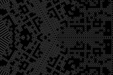 Soyut arkaplan. Monokrom dokusu. Beyaz arkaplanda siyah beyaz çizgiler.