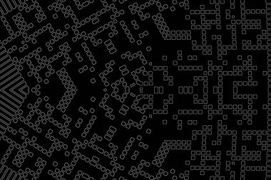 Soyut arkaplan. Monokrom dokusu. Beyaz arkaplanda siyah beyaz çizgiler.