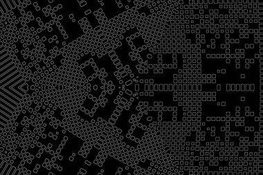 Soyut arkaplan. Monokrom dokusu. Beyaz arkaplanda siyah beyaz çizgiler.