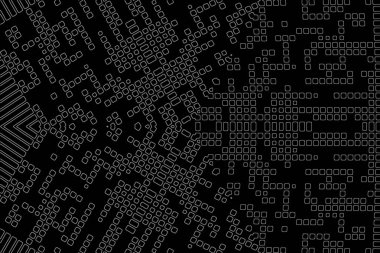 Soyut arkaplan. Monokrom dokusu. Beyaz arkaplanda siyah beyaz çizgiler.