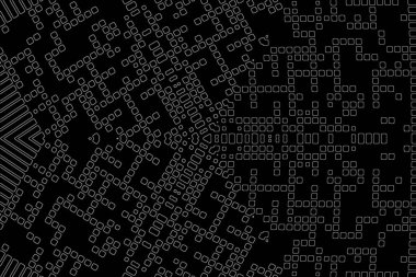 Soyut arkaplan. Monokrom dokusu. Beyaz arkaplanda siyah beyaz çizgiler.