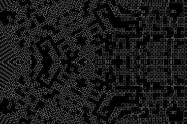 Soyut arkaplan. Monokrom dokusu. Beyaz arkaplanda siyah beyaz çizgiler.