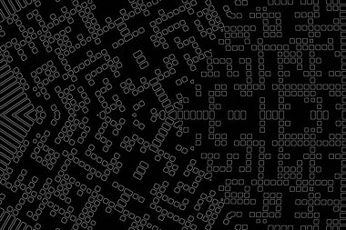 Soyut arkaplan. Monokrom dokusu. Beyaz arkaplanda siyah beyaz çizgiler.