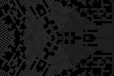 Soyut arkaplan. Monokrom dokusu. Beyaz arkaplanda siyah beyaz çizgiler.