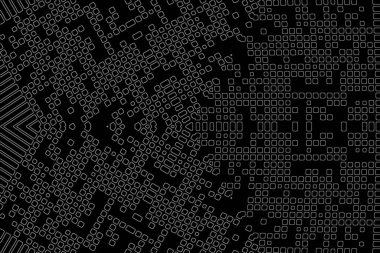 Soyut arkaplan. Monokrom dokusu. Beyaz arkaplanda siyah beyaz çizgiler.