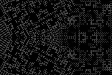 Soyut arkaplan. Monokrom dokusu. Beyaz arkaplanda siyah beyaz çizgiler.