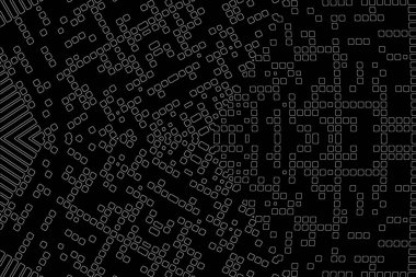 Soyut arkaplan. Monokrom dokusu. Beyaz arkaplanda siyah beyaz çizgiler.