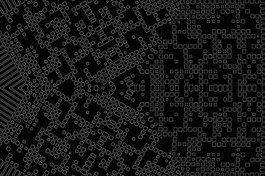 Soyut arkaplan. Monokrom dokusu. Beyaz arkaplanda siyah beyaz çizgiler.