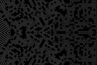 Soyut arkaplan. Monokrom dokusu. Beyaz arkaplanda siyah beyaz çizgiler.