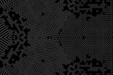 Soyut arkaplan. Monokrom dokusu. Beyaz arkaplanda siyah beyaz çizgiler.