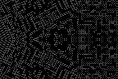 Soyut arkaplan. Monokrom dokusu. Beyaz arkaplanda siyah beyaz çizgiler.