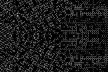 Soyut arkaplan. Monokrom dokusu. Beyaz arkaplanda siyah beyaz çizgiler.