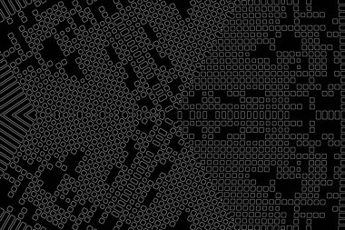 Soyut arkaplan. Monokrom dokusu. Beyaz arkaplanda siyah beyaz çizgiler.