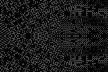 Soyut arkaplan. Monokrom dokusu. Beyaz arkaplanda siyah beyaz çizgiler.