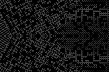 Soyut arkaplan. Monokrom dokusu. Beyaz arkaplanda siyah beyaz çizgiler.