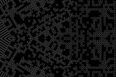 Soyut arkaplan. Monokrom dokusu. Beyaz arkaplanda siyah beyaz çizgiler.