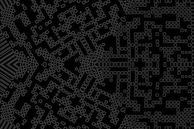 Soyut arkaplan. Monokrom dokusu. Beyaz arkaplanda siyah beyaz çizgiler.