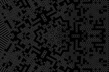 Soyut arkaplan. Monokrom dokusu. Beyaz arkaplanda siyah beyaz çizgiler.