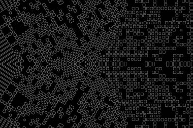 Soyut arkaplan. Monokrom dokusu. Beyaz arkaplanda siyah beyaz çizgiler.