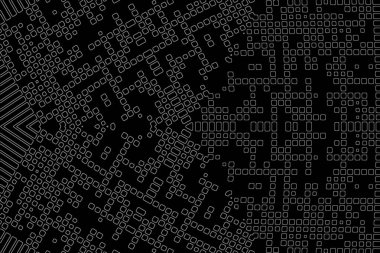 Soyut arkaplan. Monokrom dokusu. Beyaz arkaplanda siyah beyaz çizgiler.