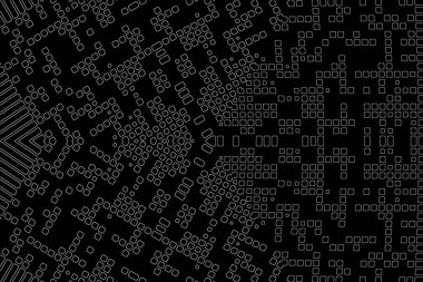 Soyut arkaplan. Monokrom dokusu. Beyaz arkaplanda siyah beyaz çizgiler.