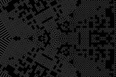 Soyut arkaplan. Monokrom dokusu. Beyaz arkaplanda siyah beyaz çizgiler.