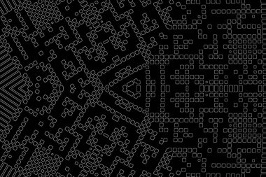 Soyut arkaplan. Monokrom dokusu. Beyaz arkaplanda siyah beyaz çizgiler.