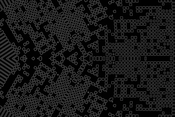 Soyut arkaplan. Monokrom dokusu. Beyaz arkaplanda siyah beyaz çizgiler.