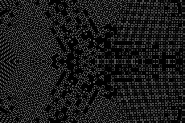 Soyut arkaplan. Monokrom dokusu. Beyaz arkaplanda siyah beyaz çizgiler.