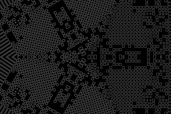 Soyut arkaplan. Monokrom dokusu. Beyaz arkaplanda siyah beyaz çizgiler.