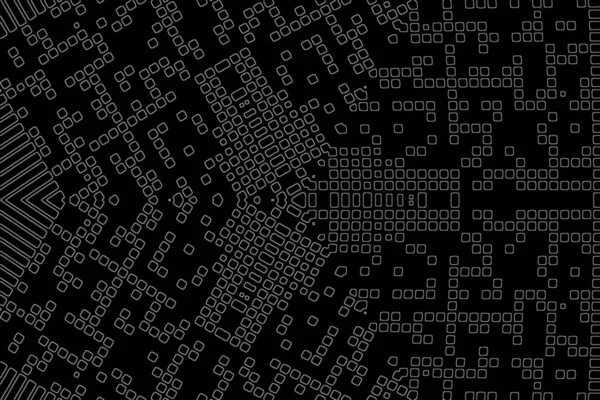 Soyut arkaplan. Monokrom dokusu. Beyaz arkaplanda siyah beyaz çizgiler.