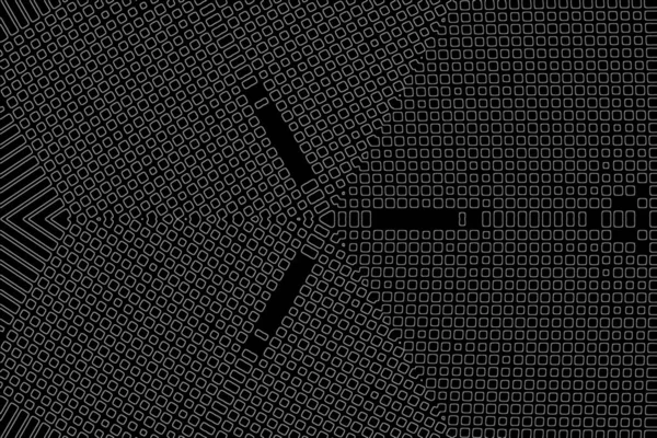 Soyut arkaplan. Monokrom dokusu. Beyaz arkaplanda siyah beyaz çizgiler.