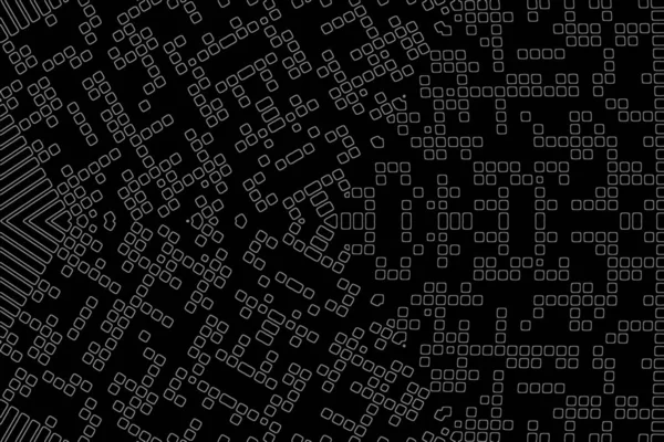 Soyut arkaplan. Monokrom dokusu. Beyaz arkaplanda siyah beyaz çizgiler.