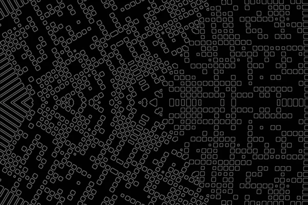 Soyut arkaplan. Monokrom dokusu. Beyaz arkaplanda siyah beyaz çizgiler.