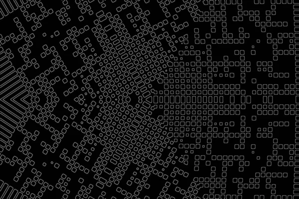 Soyut arkaplan. Monokrom dokusu. Beyaz arkaplanda siyah beyaz çizgiler.