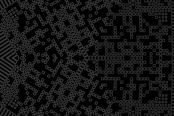 Soyut arkaplan. Monokrom dokusu. Beyaz arkaplanda siyah beyaz çizgiler.