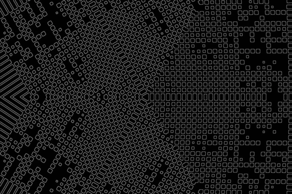 Soyut arkaplan. Monokrom dokusu. Beyaz arkaplanda siyah beyaz çizgiler.