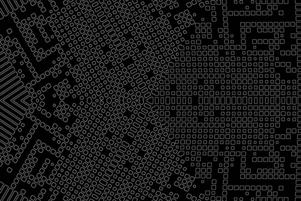 Soyut arkaplan. Monokrom dokusu. Beyaz arkaplanda siyah beyaz çizgiler.