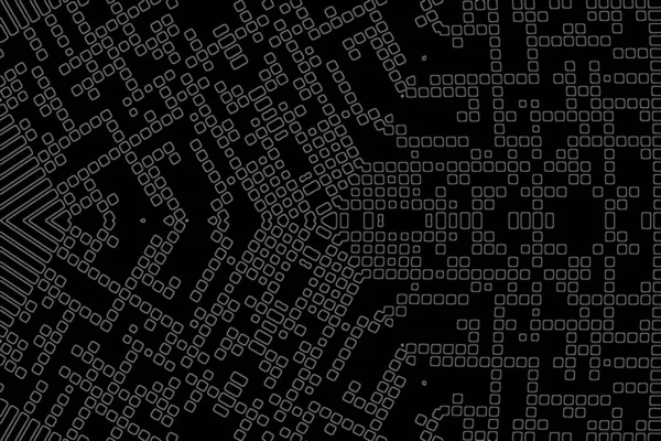 Soyut arkaplan. Monokrom dokusu. Beyaz arkaplanda siyah beyaz çizgiler.