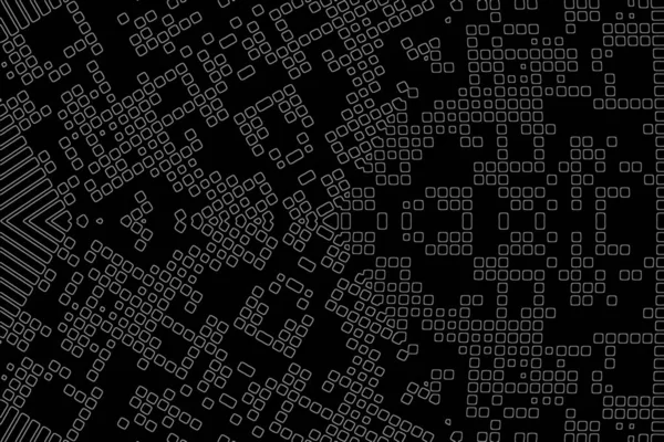 Soyut arkaplan. Monokrom dokusu. Beyaz arkaplanda siyah beyaz çizgiler.