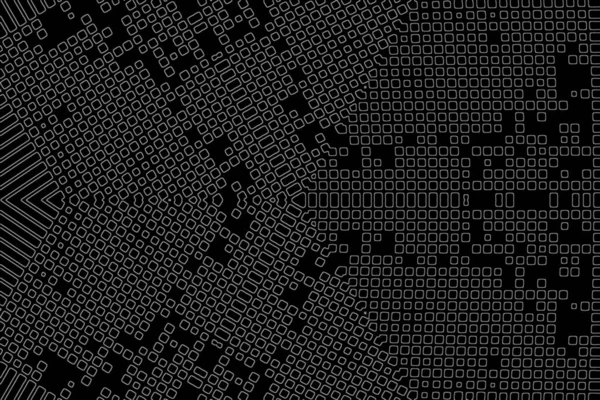 Soyut arkaplan. Monokrom dokusu. Beyaz arkaplanda siyah beyaz çizgiler.