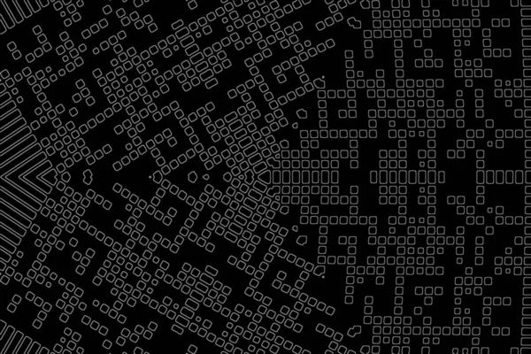 Soyut arkaplan. Monokrom dokusu. Beyaz arkaplanda siyah beyaz çizgiler.