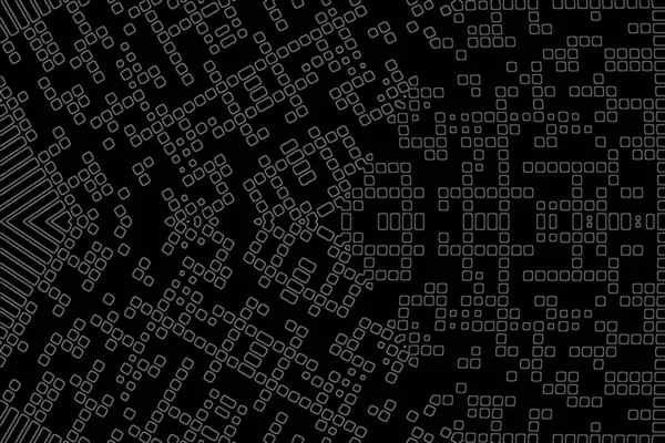 Soyut arkaplan. Monokrom dokusu. Beyaz arkaplanda siyah beyaz çizgiler.