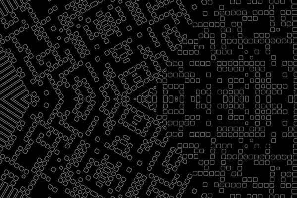 Soyut arkaplan. Monokrom dokusu. Beyaz arkaplanda siyah beyaz çizgiler.