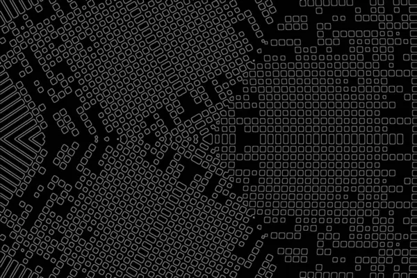 Soyut arkaplan. Monokrom dokusu. Beyaz arkaplanda siyah beyaz çizgiler.