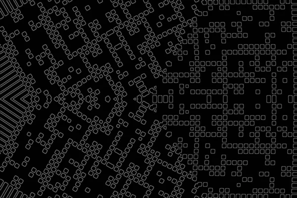 Soyut arkaplan. Monokrom dokusu. Beyaz arkaplanda siyah beyaz çizgiler.